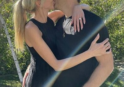 Kimberly Stewart and her engagement with producer Jesse Shapira