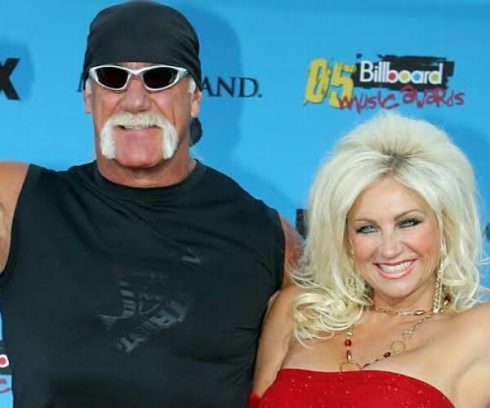 Hulk Hogan with first ex-wife, Linda (Source: Getty Images)