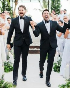 Wedding bells! Jonathan Bennett weds boyfriend, Jaymes Vaughan in an intimate ceremony in Mexico